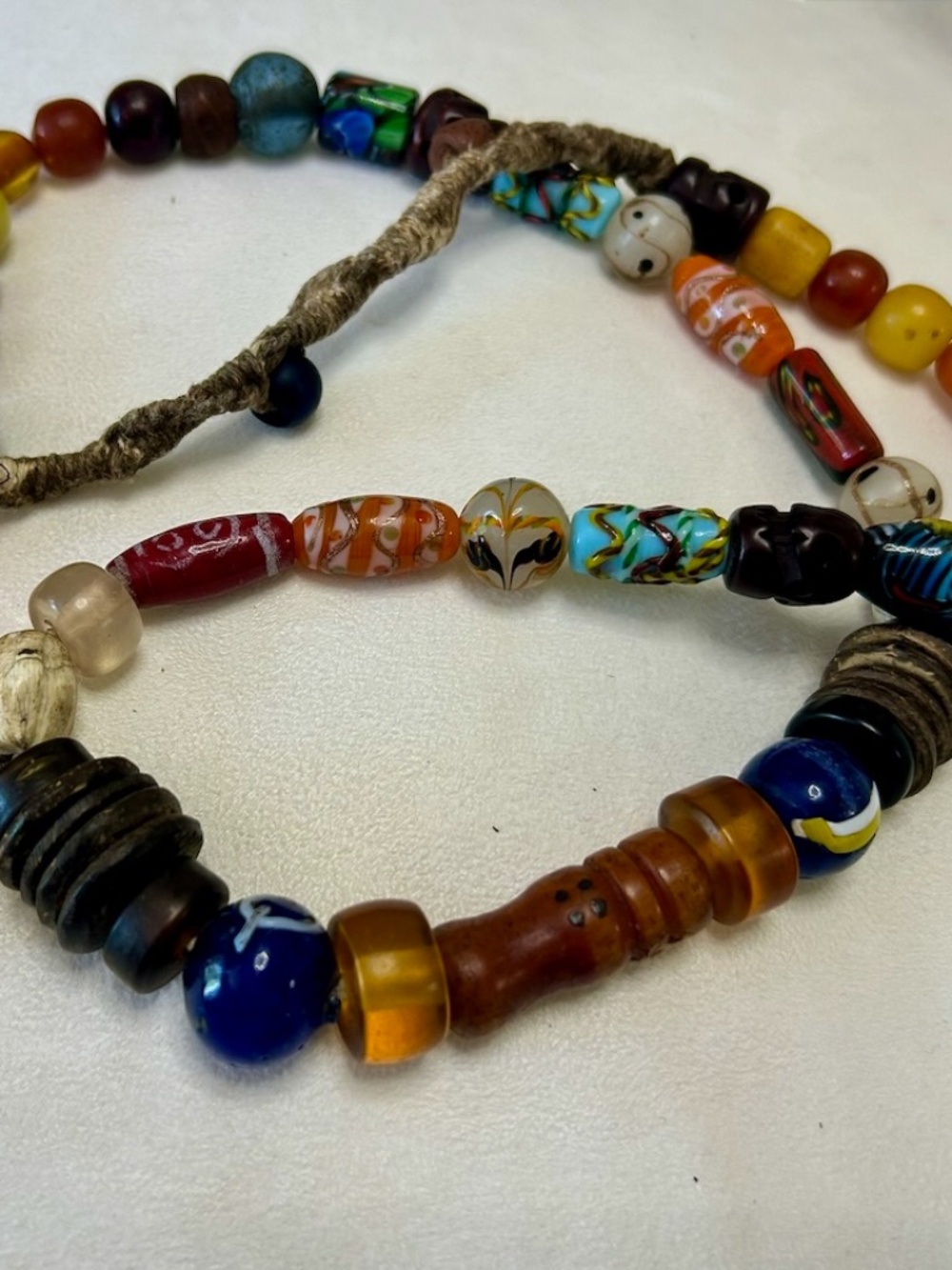 Stunning Statement Necklace - Centuries of Trade Beads